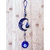 Mobile Lua Azul com Sino e Olho Grego 30cm