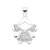 Dije de plata 925 cod 1693 - comprar online