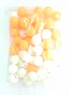 pelotitas de ping pon.