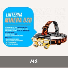 Linterna minera.