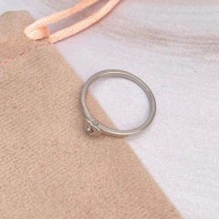 Anillo corazón con zirconia - PL6041 en internet