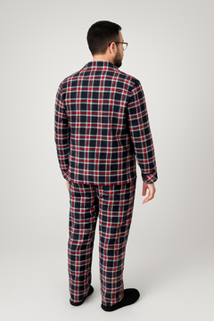 Pijama Alfaiataria Xadrez Unissex na internet
