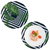 2 Sousplat Jogo Americano Redondo Estampado Mesa Jantar 34cm