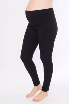 CALZA JERSEY ALG.LYCRA negra