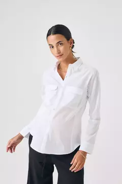 CAMISA GRANDPA blanca