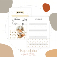 Caderneta de Vacinas - Raposinha - comprar online