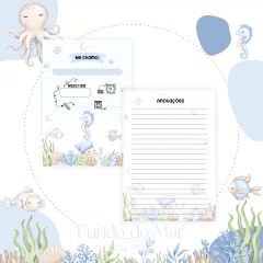 Caderneta de Vacinas - Fundo do Mar - comprar online