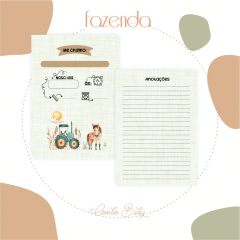 Caderneta de Vacinas - Fazendinha - comprar online