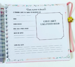 Livro do Bebê - Floral - loja online