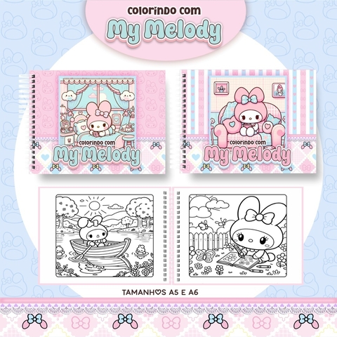 Livro para Colorir - My Melody - comprar online