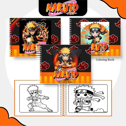 Livro para Colorir - Naruto - comprar online