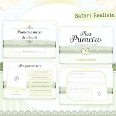 Álbum Mesversário - Safari - comprar online