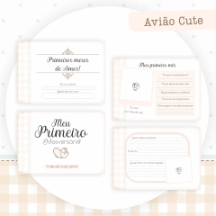 Álbum Mesversário - Avião - comprar online