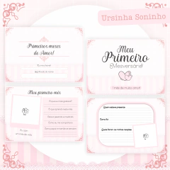 Álbum Mesversário - Ursinha - comprar online