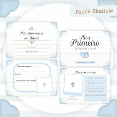 Álbum Mesversário - Panda - comprar online
