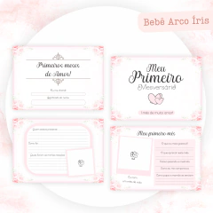 Álbum Mesversário - Bebê Arco-íris - comprar online