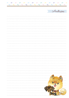 Imagem do Caderneta de Vacinas - Cachorrinho Menino