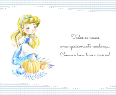 Álbum Mesversário - Cinderela na internet