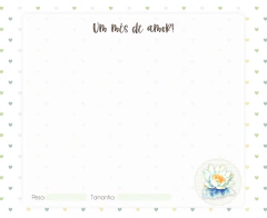 Álbum Mesversário - Tiana - Kazarte