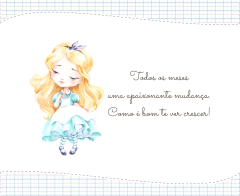 Álbum Mesversário - Alice na internet