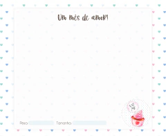 Álbum Mesversário - Alice - Kazarte