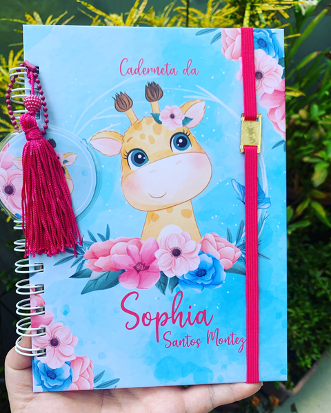 Caderneta de Vacinas - Girafinha Menina