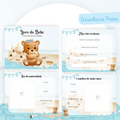Livro do Bebê - Ursinho na Praia - comprar online