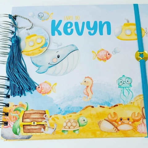 Livro do Bebê - Fundo do Mar