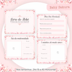 Livro do Bebê - Floral - comprar online