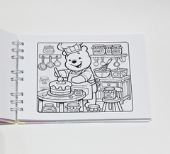 Imagem do Livro para Colorir - Pooh