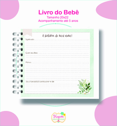 Livro do Bebê - Folhagem Menino - loja online