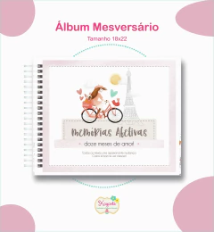 Álbum Mesversário - Paris na internet