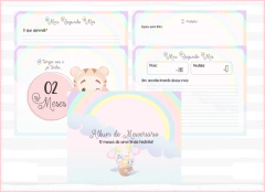 Álbum Mesversário - Pooh Menina - comprar online