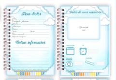 Caderneta de Vacinas - Chuva de Amor Menino - comprar online