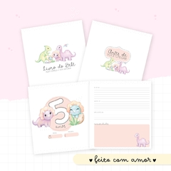 Livro do Bebê - Dinossauro Menina - Kazarte