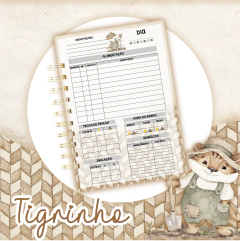 Caderno de Rotina - Tigre - comprar online