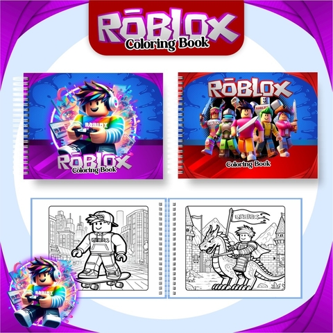 Livro para Colorir - Roblox Menino - comprar online