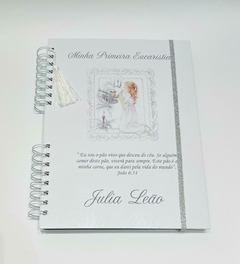 Kit Primeira Eucaristia - Caderno Universitário com Caixa na internet