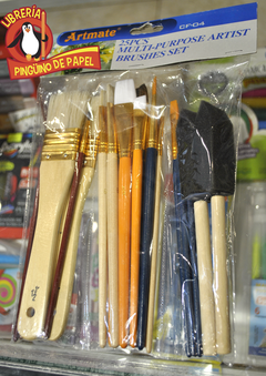 Set de pinceles multipropósito Artmate