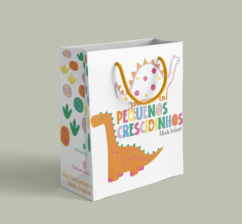 Sacola personalizada para presente - comprar online