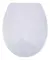 Tapa Asiento Inodoro Cierre Suave Lento Para Ferrum Andina Color Blanco en internet