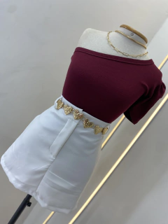 Blusa Princesa Marsala - comprar online