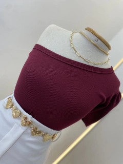 Blusa Princesa Marsala na internet