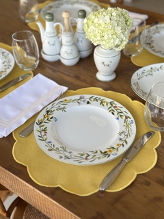 Jogo americano flower amarelo - HOMELIKE