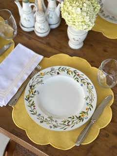 Jogo americano flower amarelo na internet