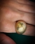 Anel em Ouro Amarelo 18k texturizado. na internet