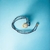Colar com safiras naturais, fecho em ouro 18k e pingente esmaltado com passador em ouro 18k. - loja online