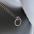 Vivara - Pingente Unique em Ouro Rosé 18k com Ametista Roxa e corrente malha veneziana em ouro rosé na internet