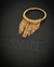 Animale Oro. Anel Enigma. Em Ouro Amarelo 18k - Circular jóias 
