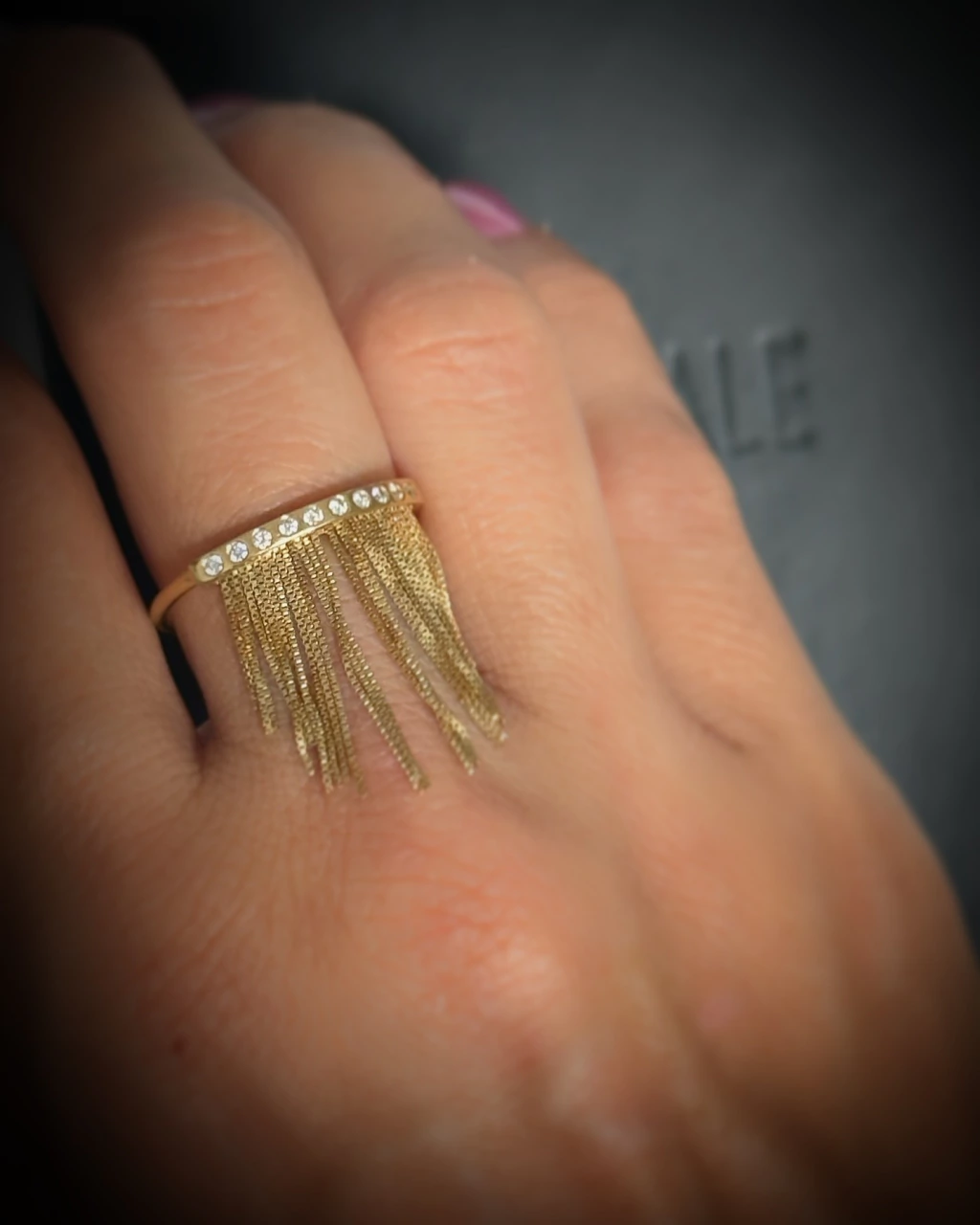 Animale Oro. Anel Enigma. Em Ouro Amarelo 18k